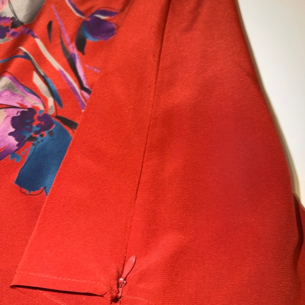 Classiques Entier Red Floral Top